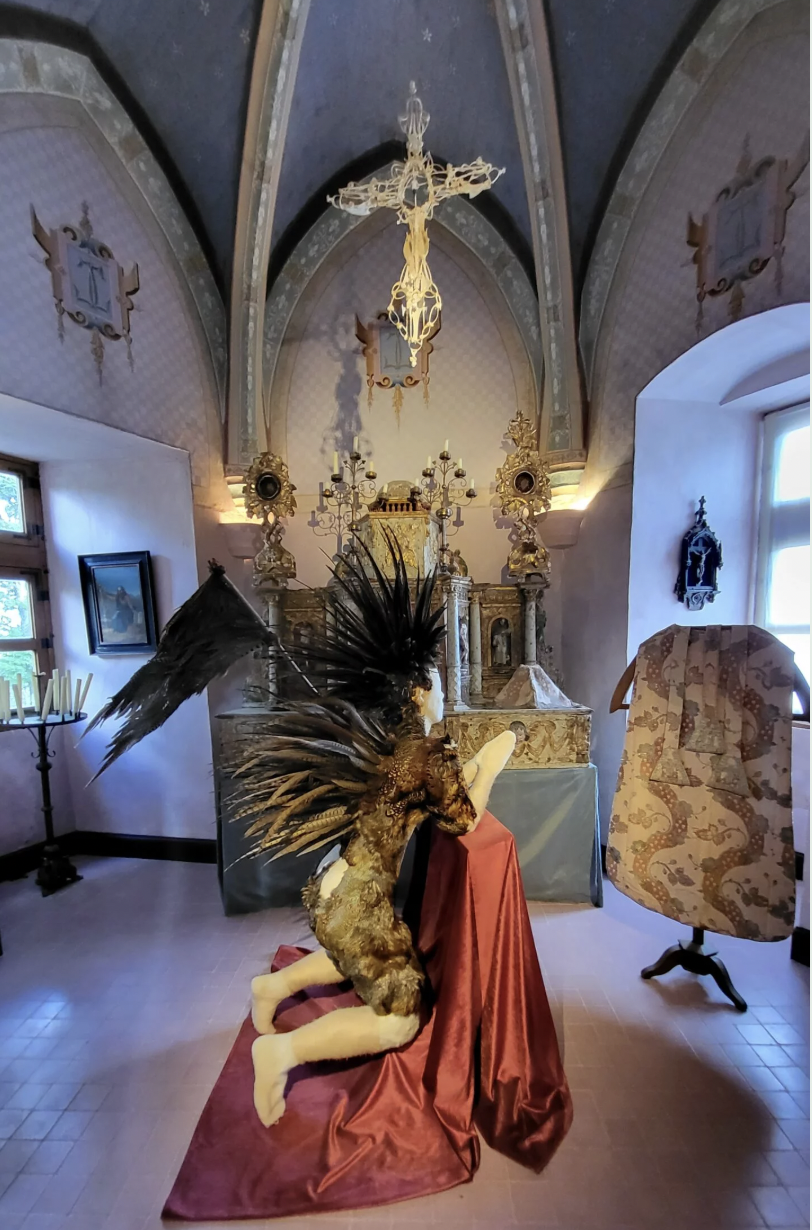 Exposition d'Art au Château du Rivau - Nicolas Tourte, Spéléologie, 2017