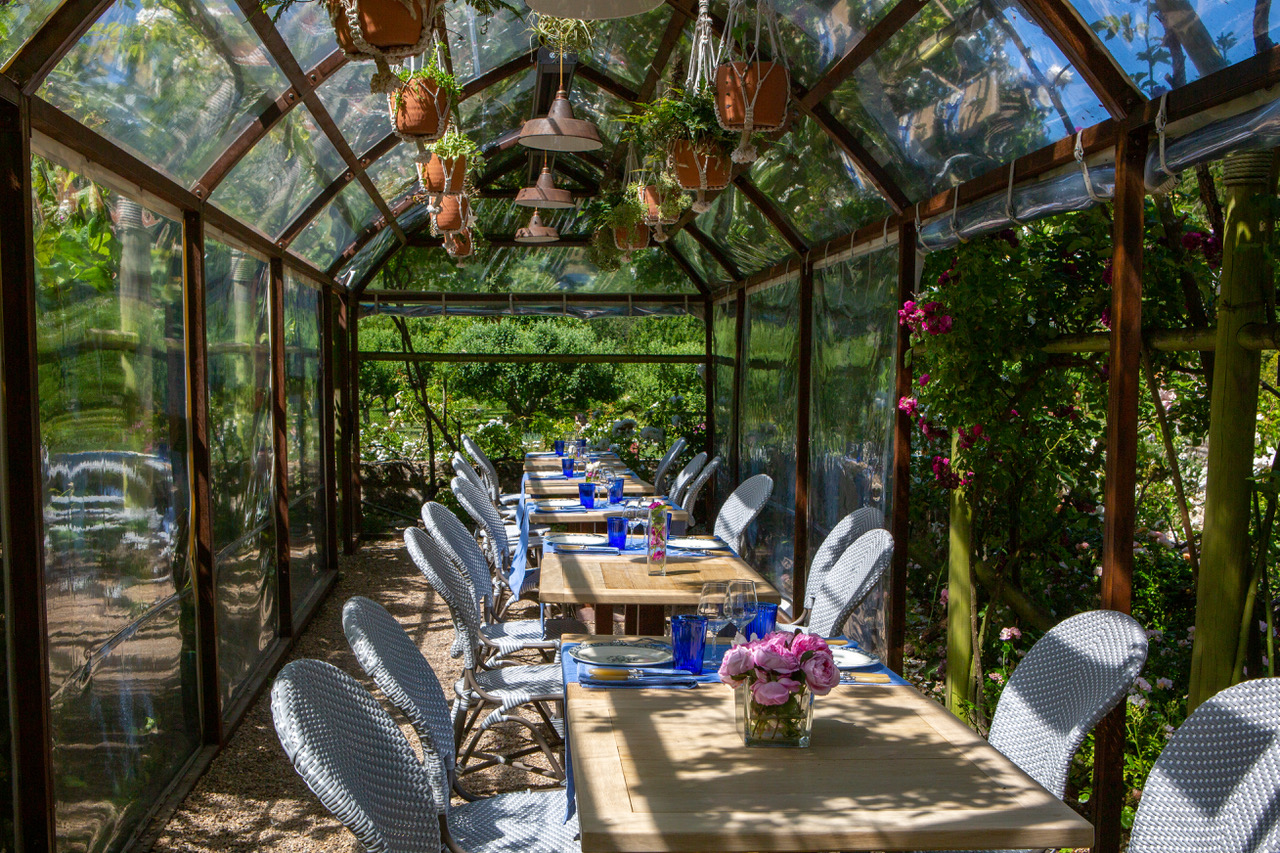 Restaurant gastronomique Jardin Secret au Château du Rivau